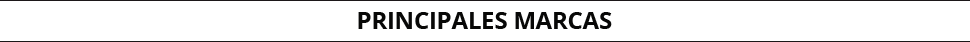 Principales Marcas