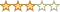 3 estrellas 3 estrellas