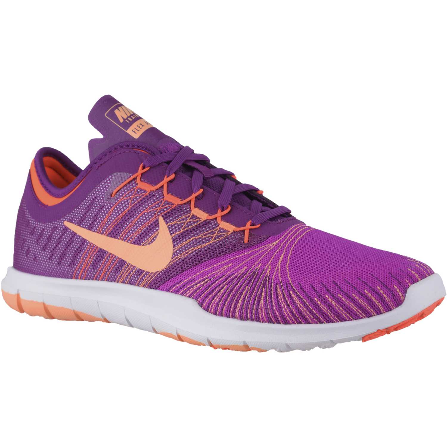 zapatillas nike free lilas Zapatilla de Mujer Nike Lila / Naranja wmns flex adapt tr ...