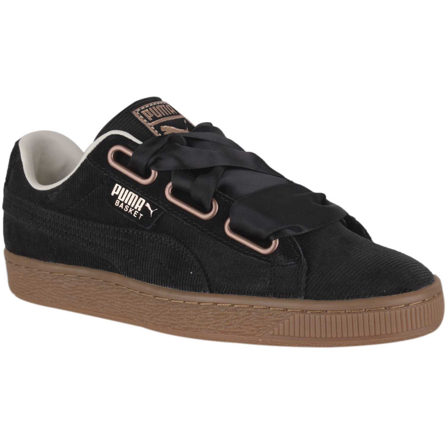 puma basket heart corduroy